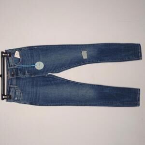NWT DL1961 Girl's Zane Skinny/Pool Distressed Jeans Size 12